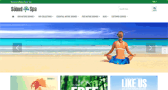 Desktop Screenshot of naturesoundspa.com